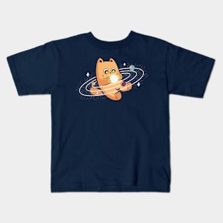 Celestial Cat Kids T-Shirt